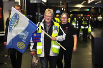 HRCn joukkue lähdössä merelle 1